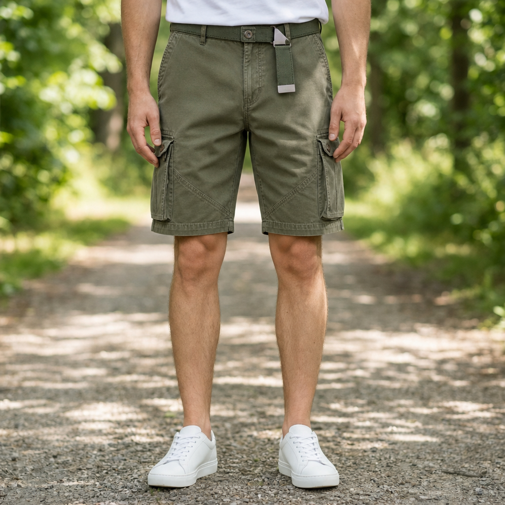 Tossa Multi-Pocket Cargo Shorts