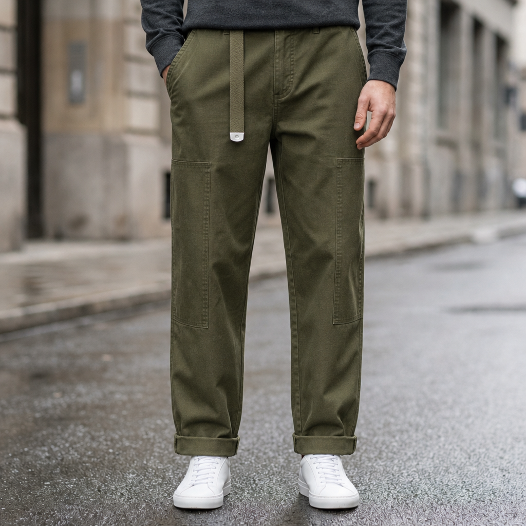 Birgu Relaxed Utility Cargo Pants