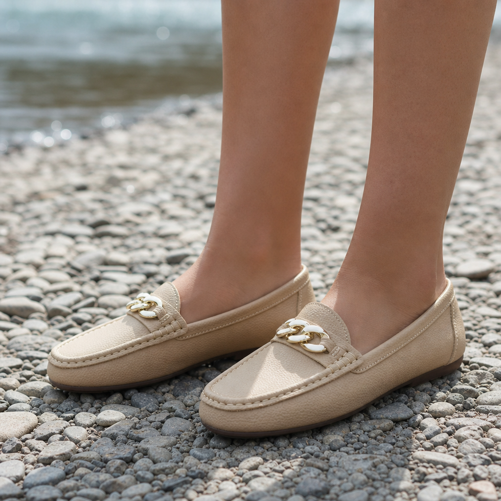Lagos Chain Detail Loafers