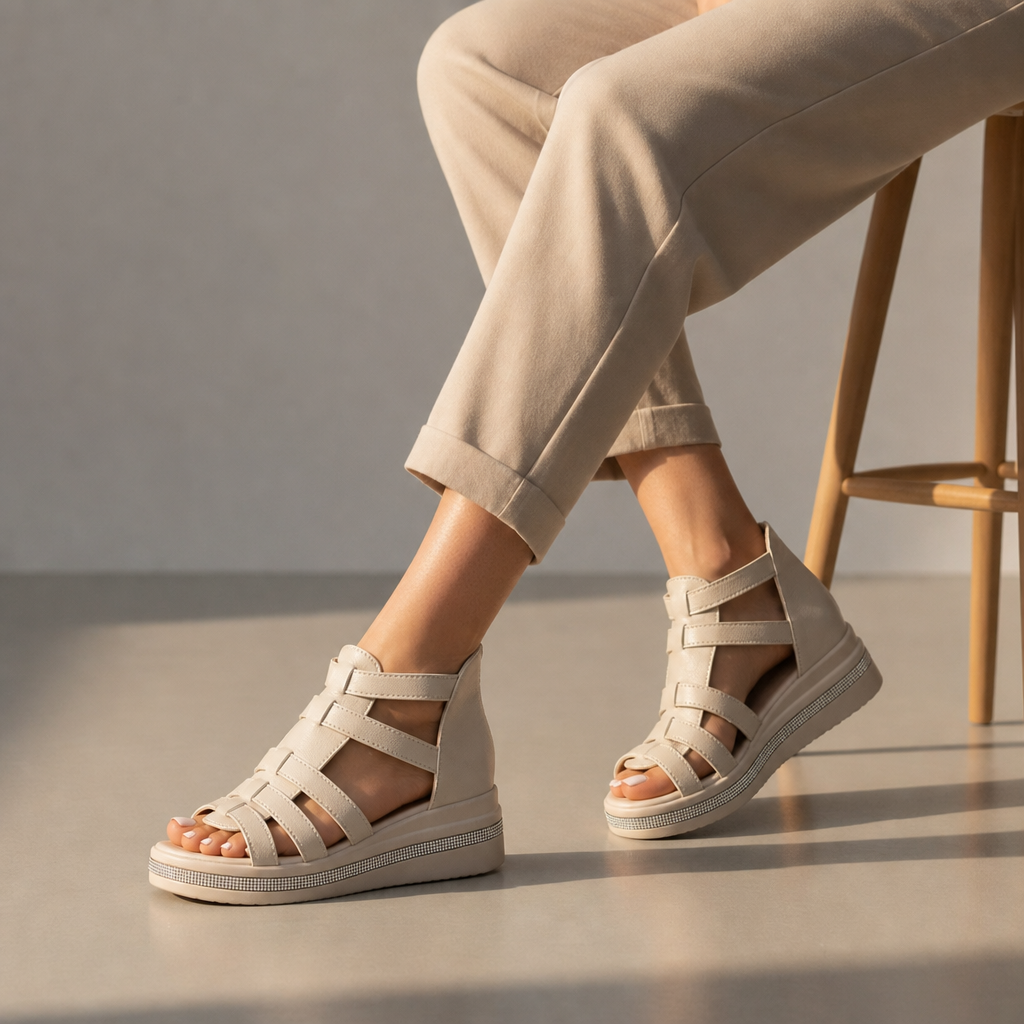 Birgu Orthopedic Gladiator Sandals