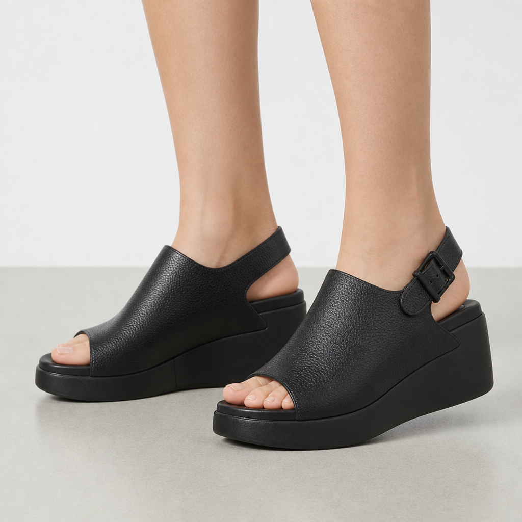 Bandol Platform Wedge Slingback Sandals