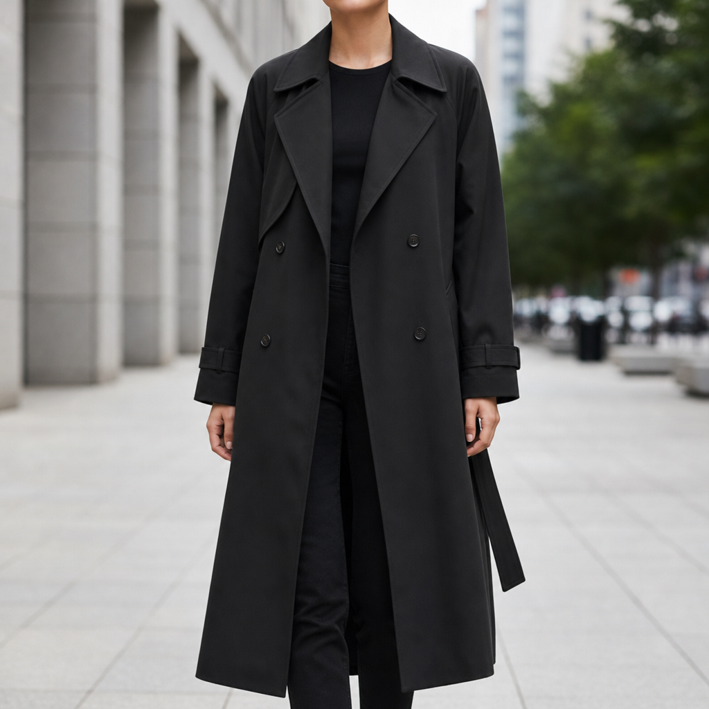 Positano Double Breasted Trench Coat