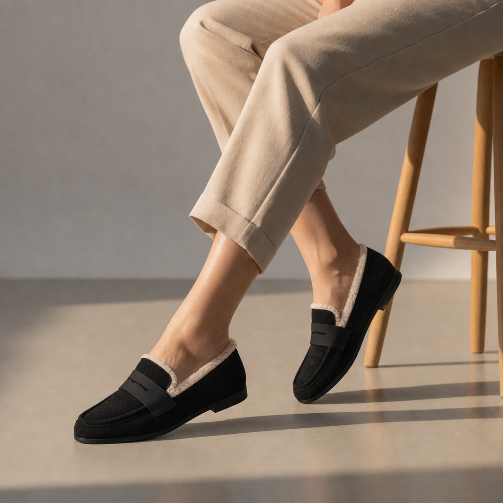 Comino Fur Lined Loafers