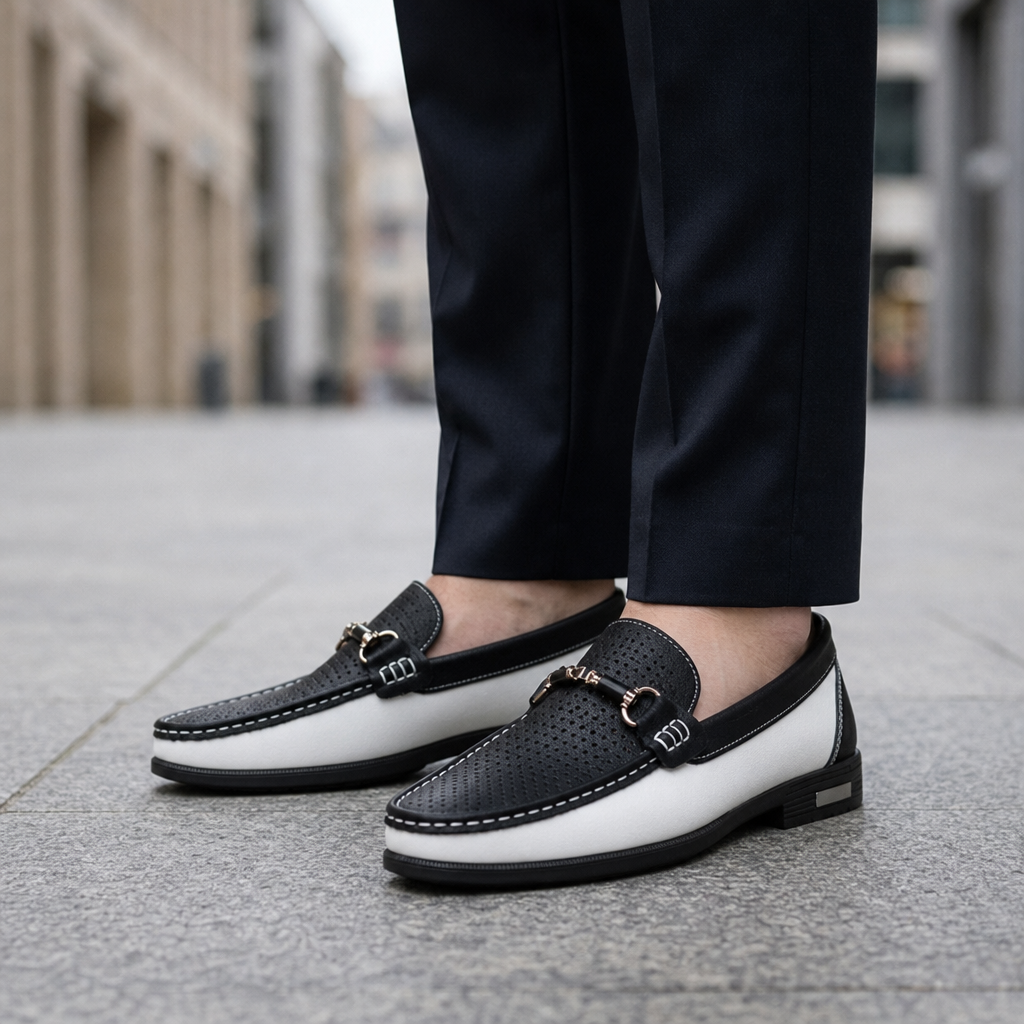 Cordoba Perforated Bit Loafers