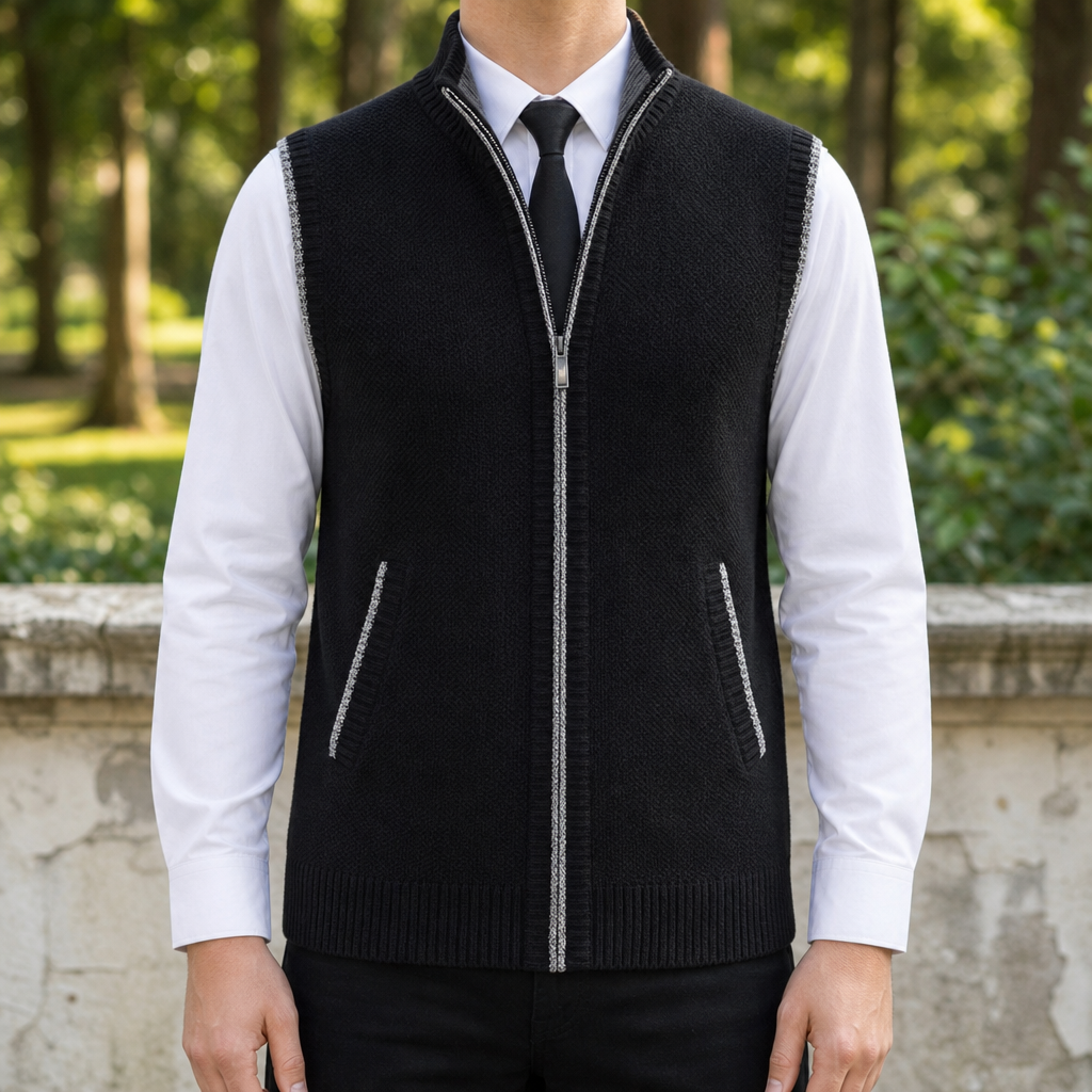 Amalfi Full-Zip Sweater Vest