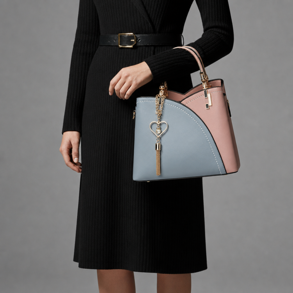 Delphi Dual-Tone Structured Handbag