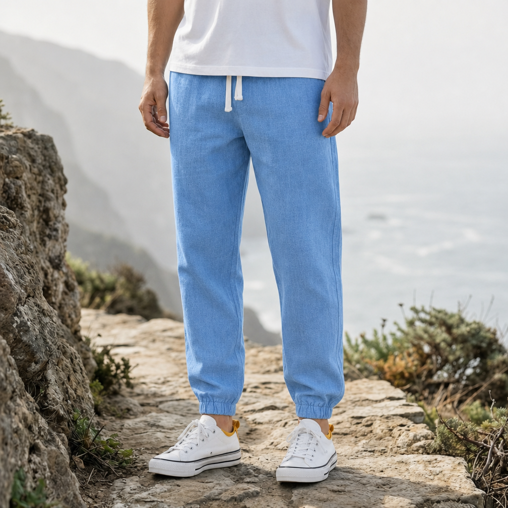 Imperia Linen Jogger Trousers