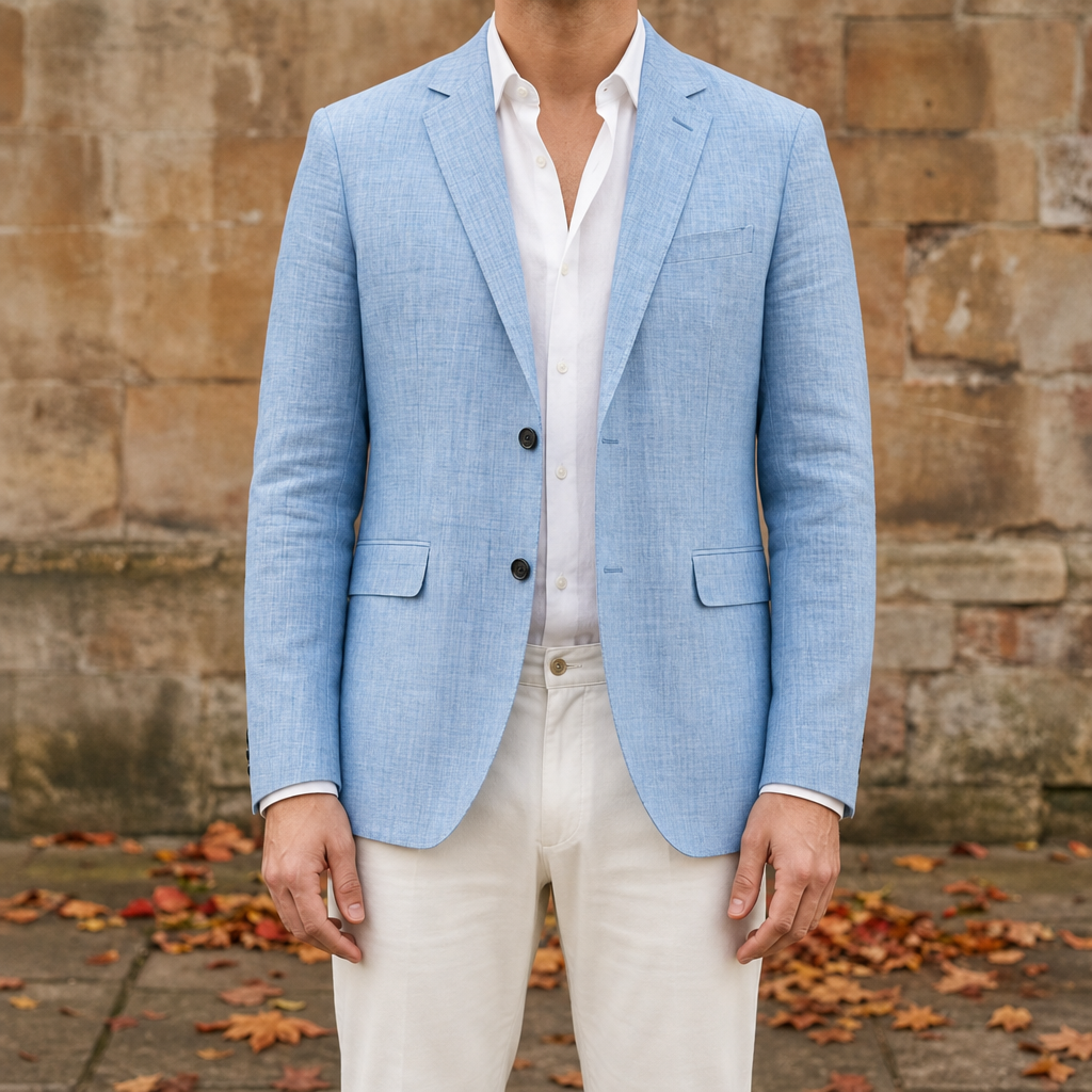 Serifos Linen Blend Blazer