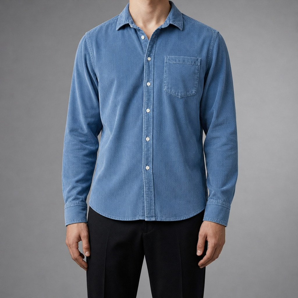 Antiparos Corduroy Button Shirt