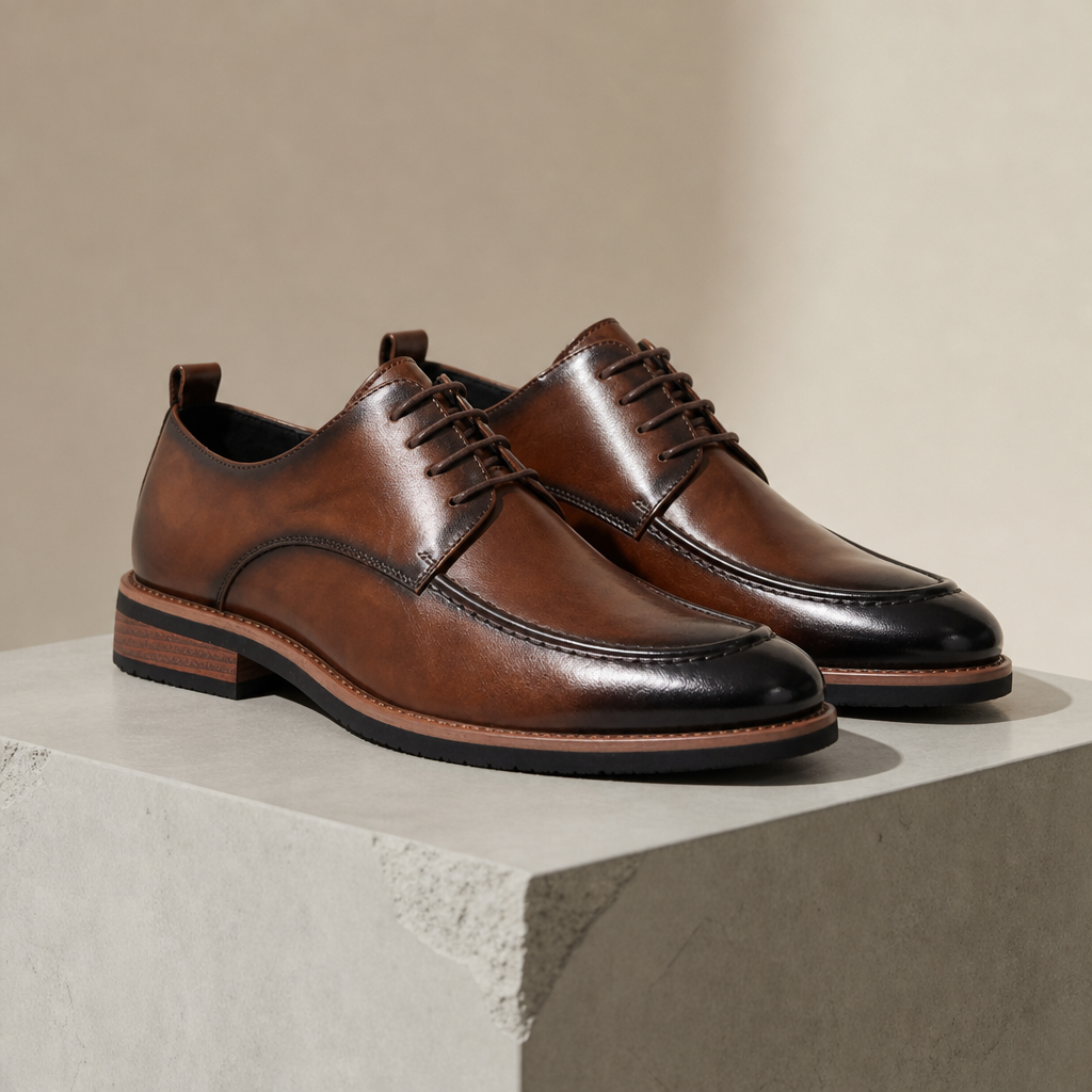 Korcula Leather Derby Dress Shoes