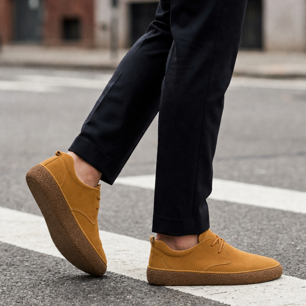 Astypalaia Suede Lace-Up Shoes