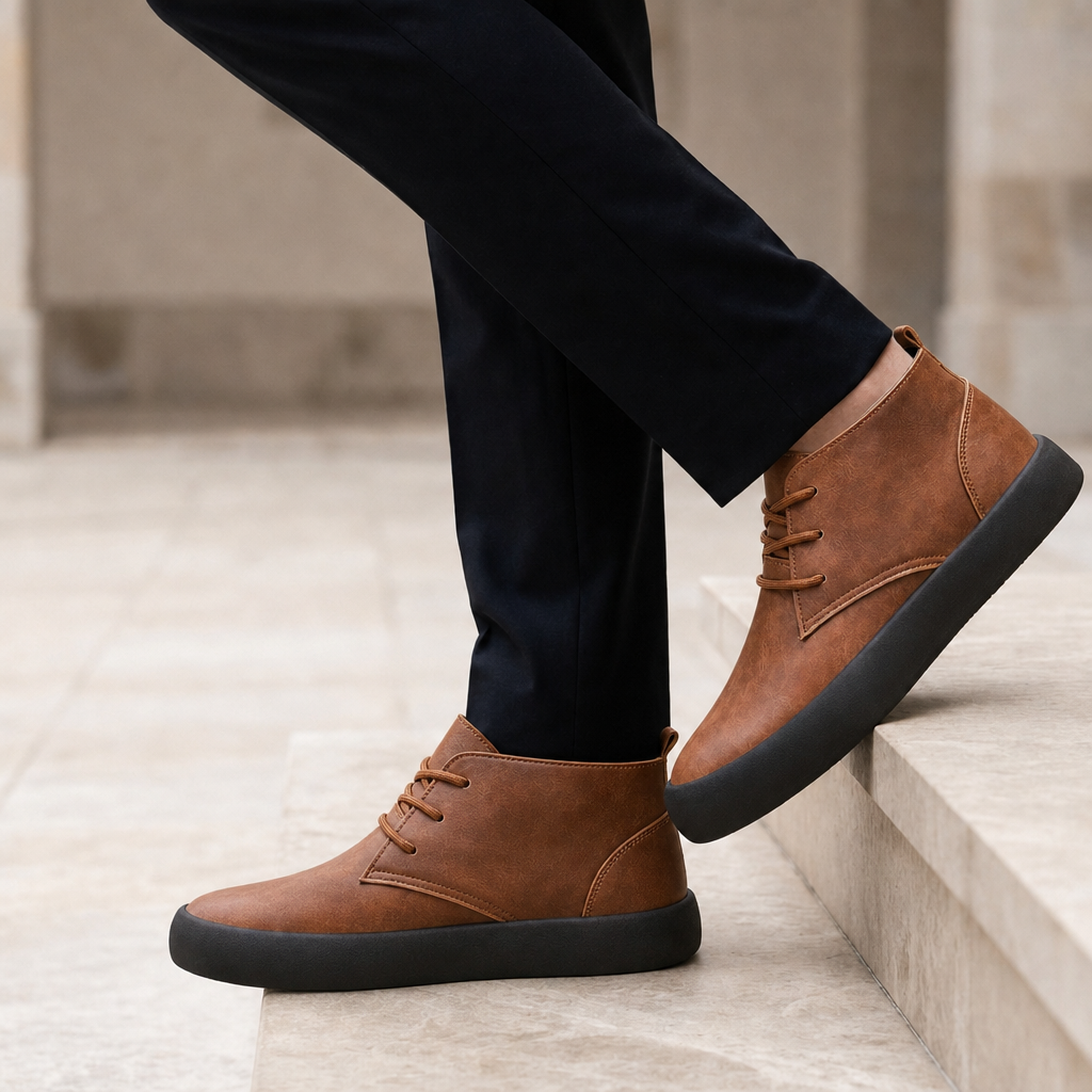 Imperia Leather Chukka Boots