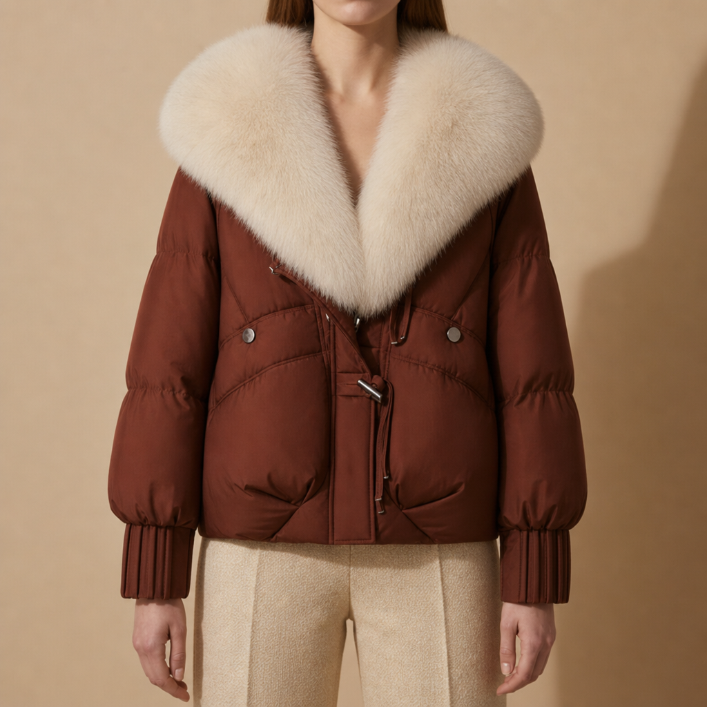 Pollensa Fur Collar Puffer Jacket