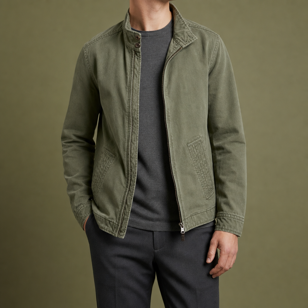 Javea Zip-Front Utility Jacket