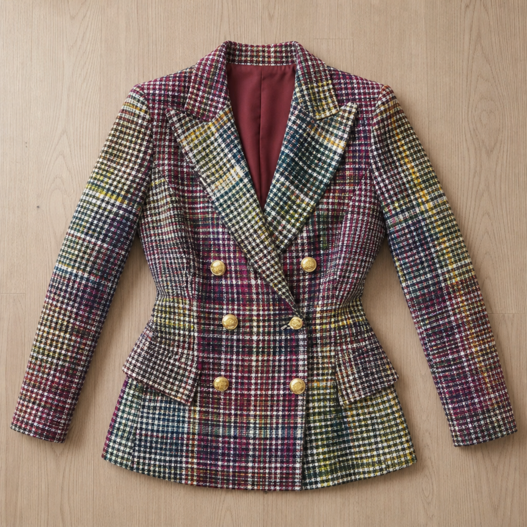 Beaulieu Plaid Double-Breasted Suit