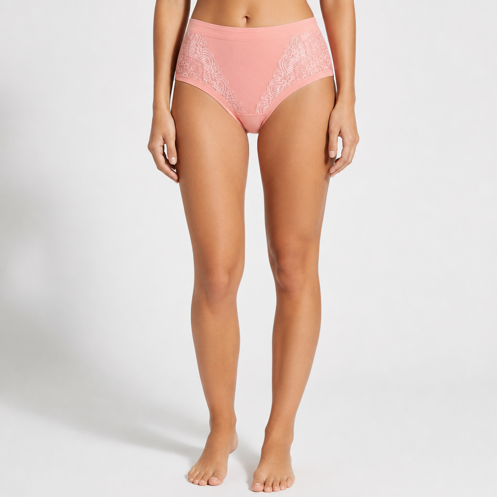Naxos Lace Cotton Briefs