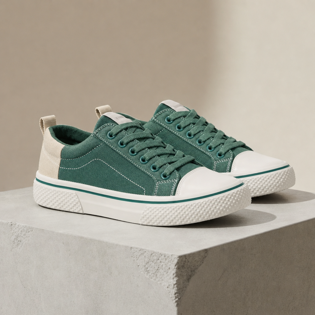 Mallorca Color Block Canvas Sneakers