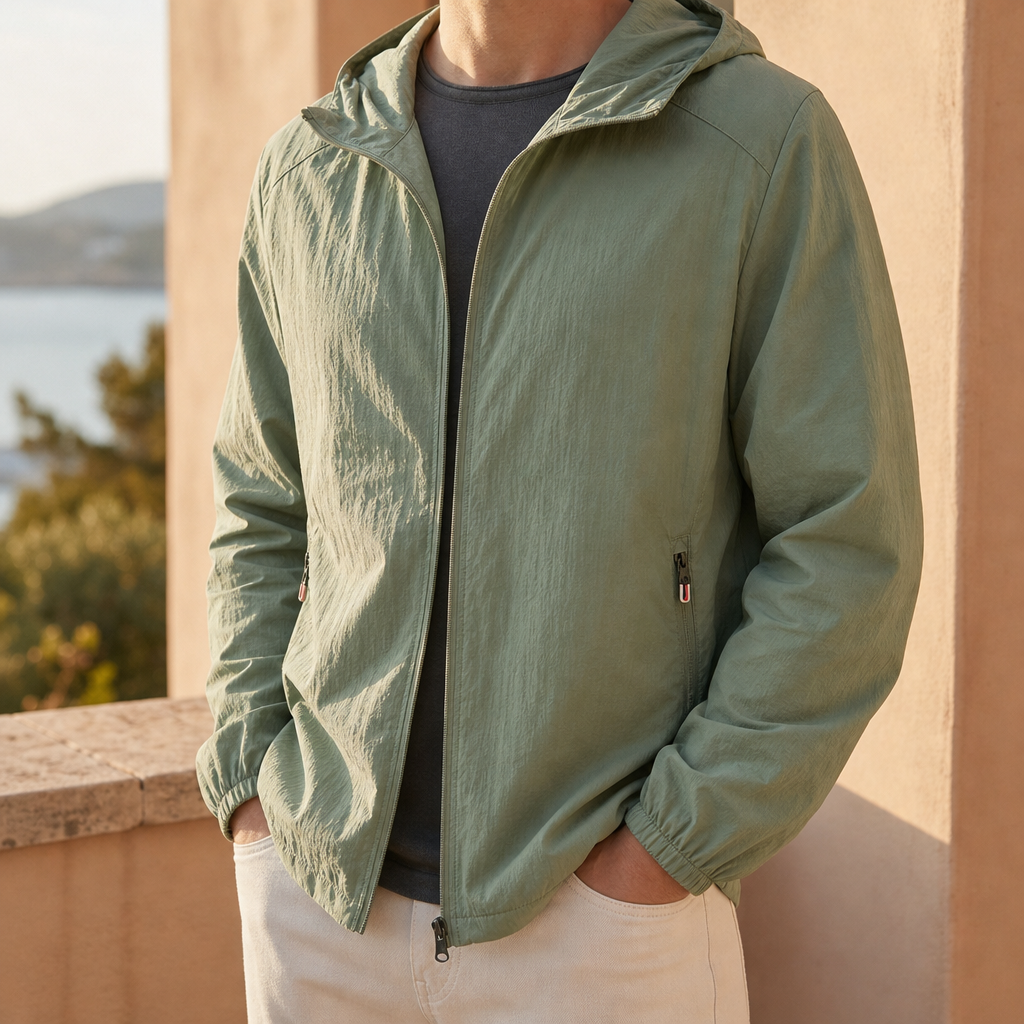 Girona Lightweight Hooded Windbreaker
