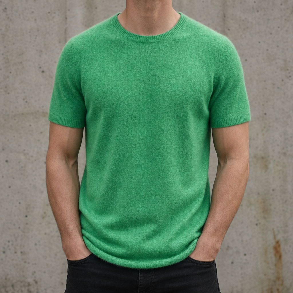 Santorini Cashmere Knit Tee