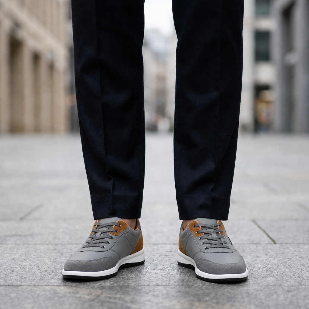 Mdina Contrast Panel Sneakers
