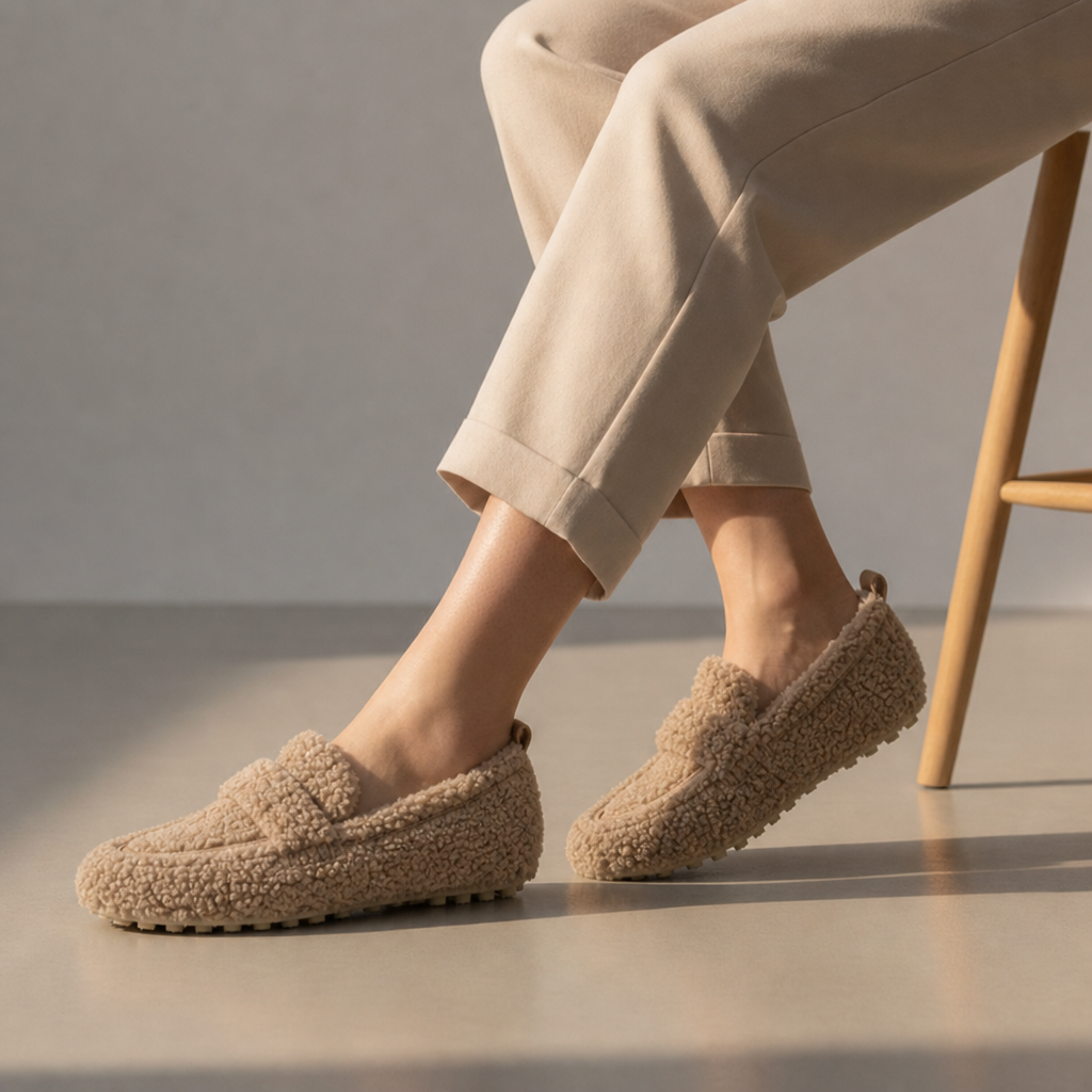 Merano Sherpa Fleece Loafers
