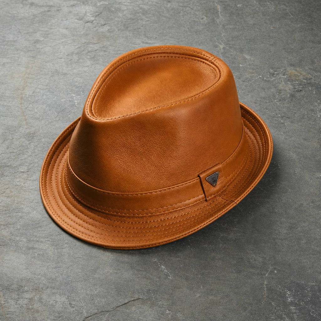 Dubrovnik Leather Bucket Hat
