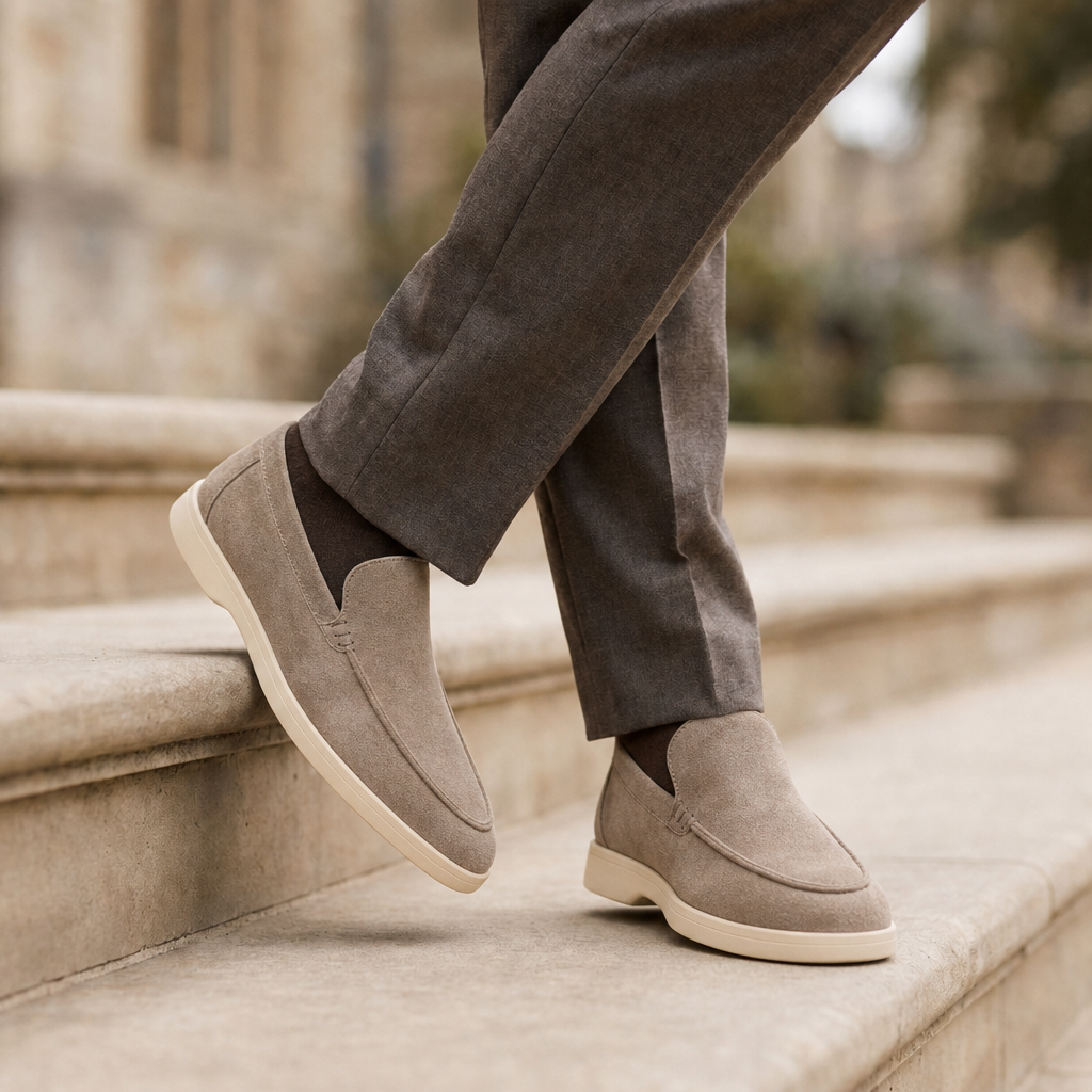 Formentor Suede Slip-On Loafers