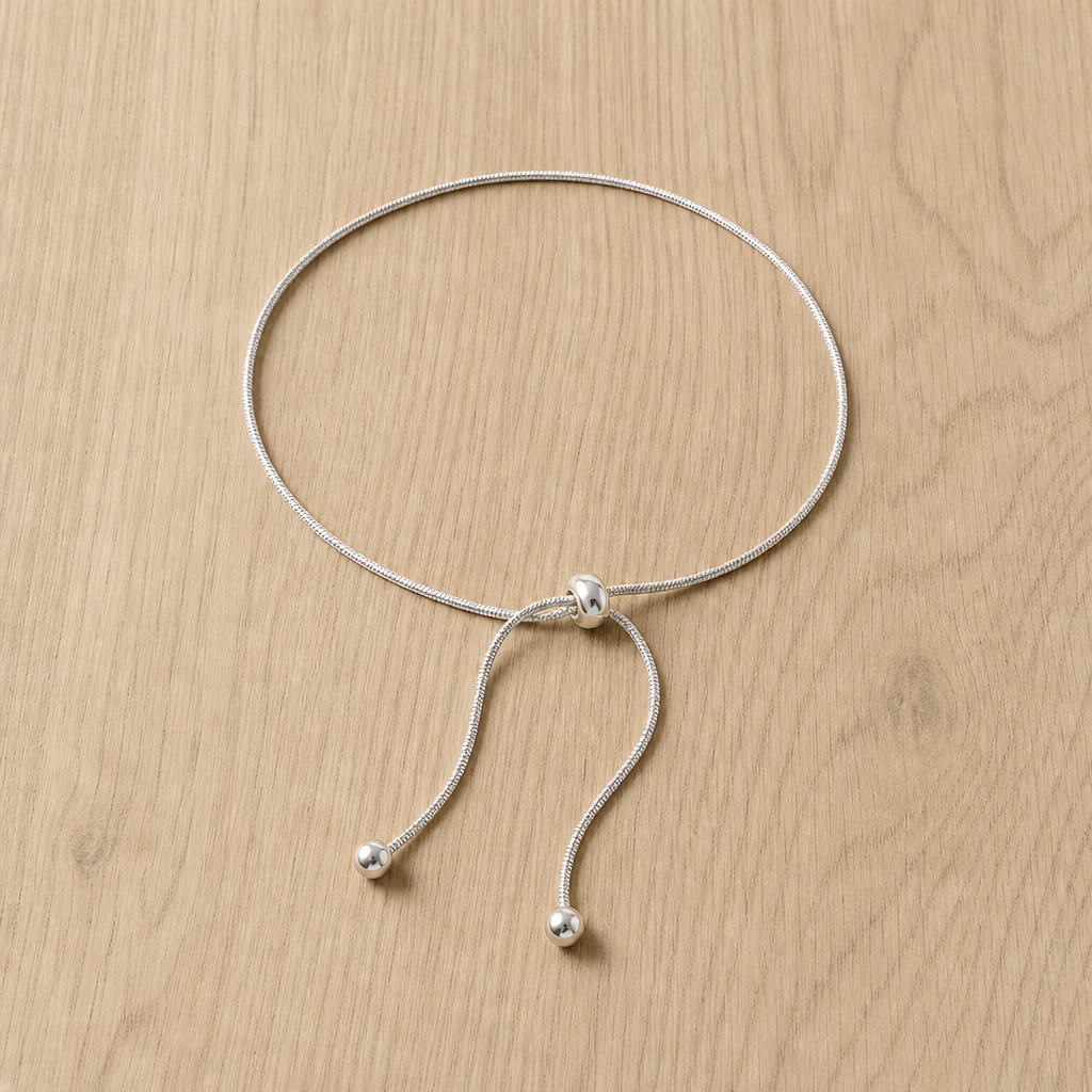 Symi Adjustable Snake Chain Anklet