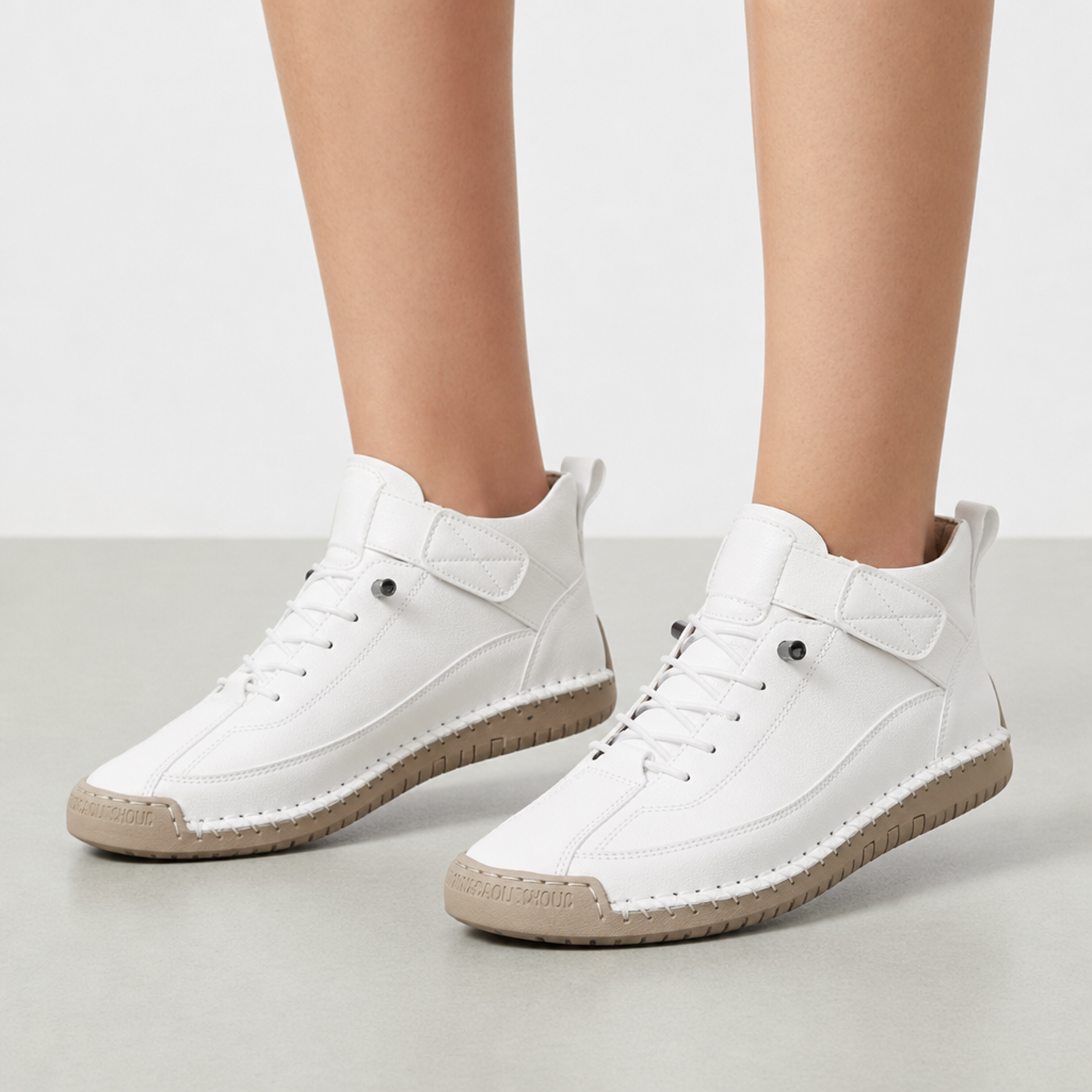 Granada Hand-Stitched Leather Sneakers