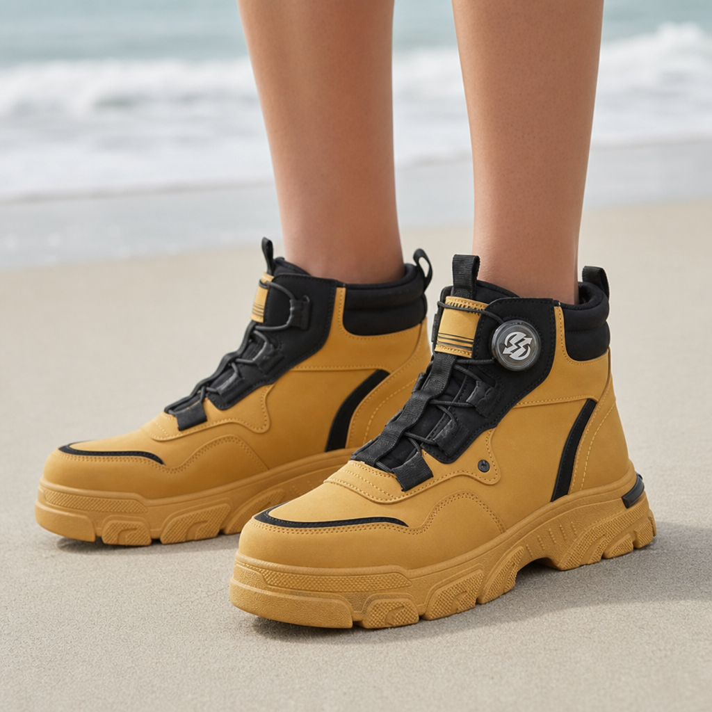 Fiesole Rotating Buckle Work Boots