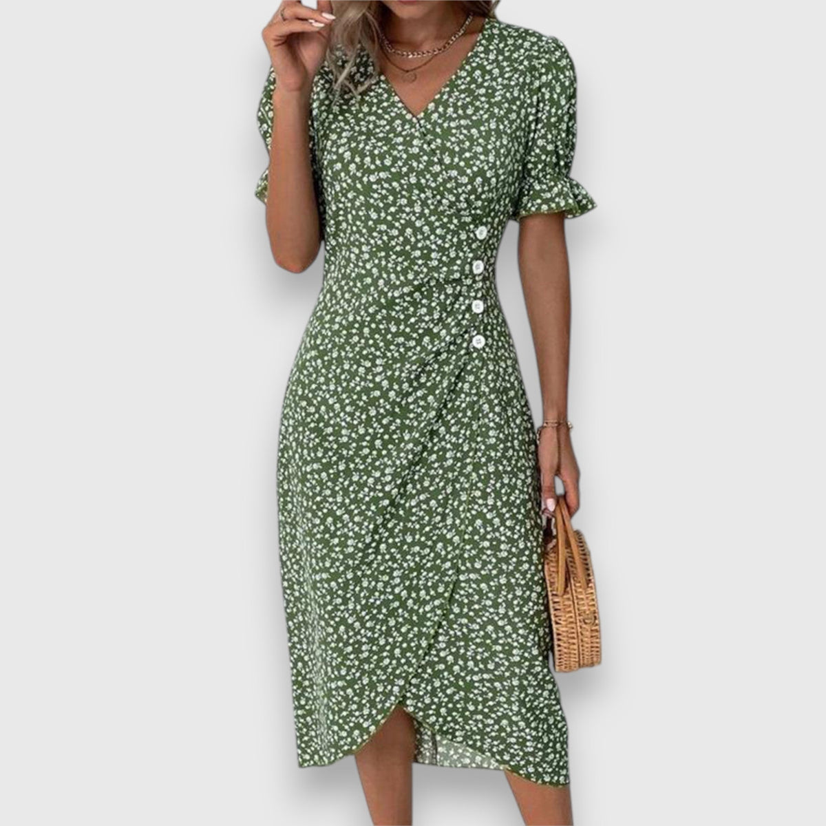 Tessina – Elegant Floral Dress