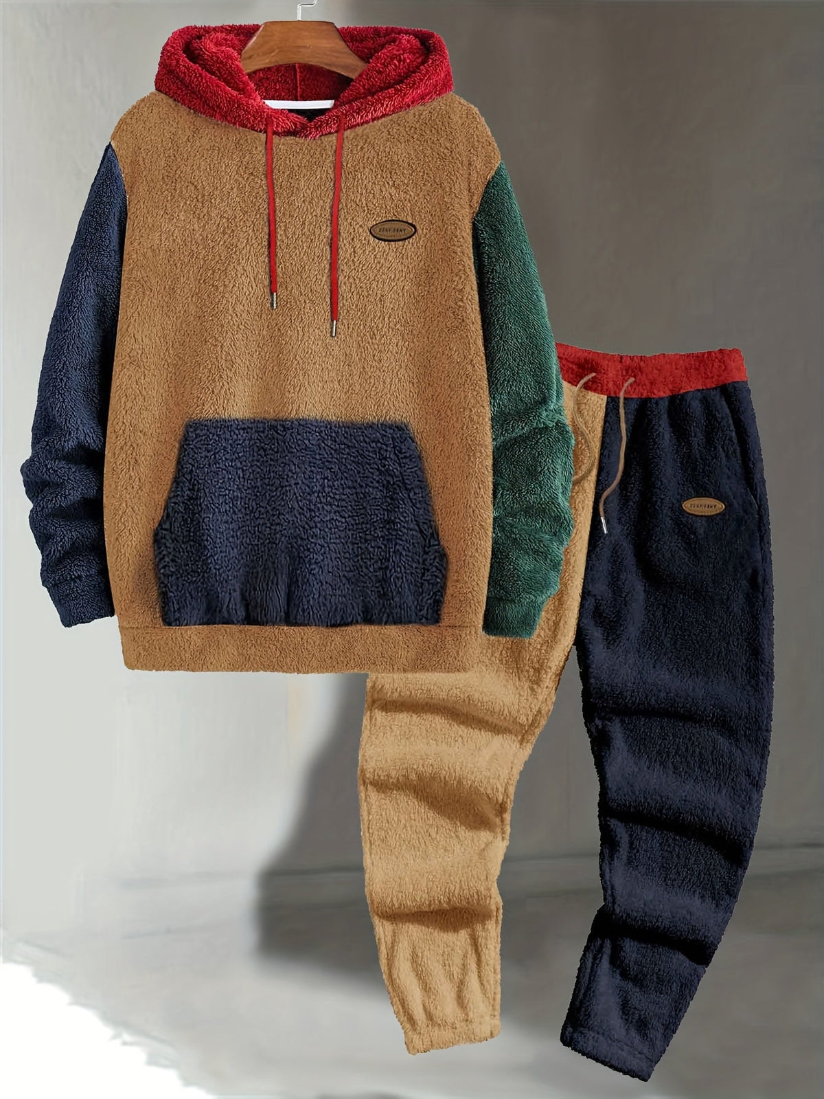 Vaughn | Cozy Color-Block Two-Piece Set