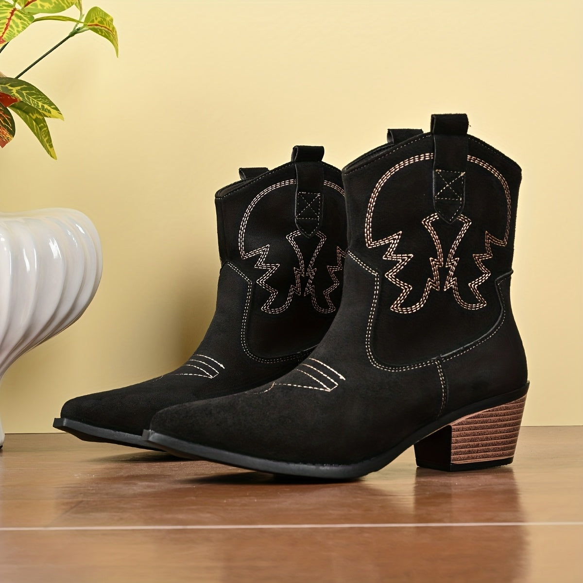 Guinevere | Wide Calf Western Cowboy Boots