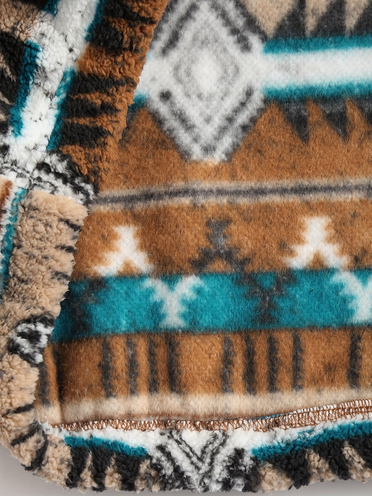 Rowan | Patterned Quarter-Zip Pullover
