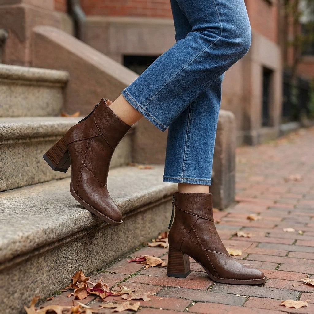 Tropea Leather Ankle Boots