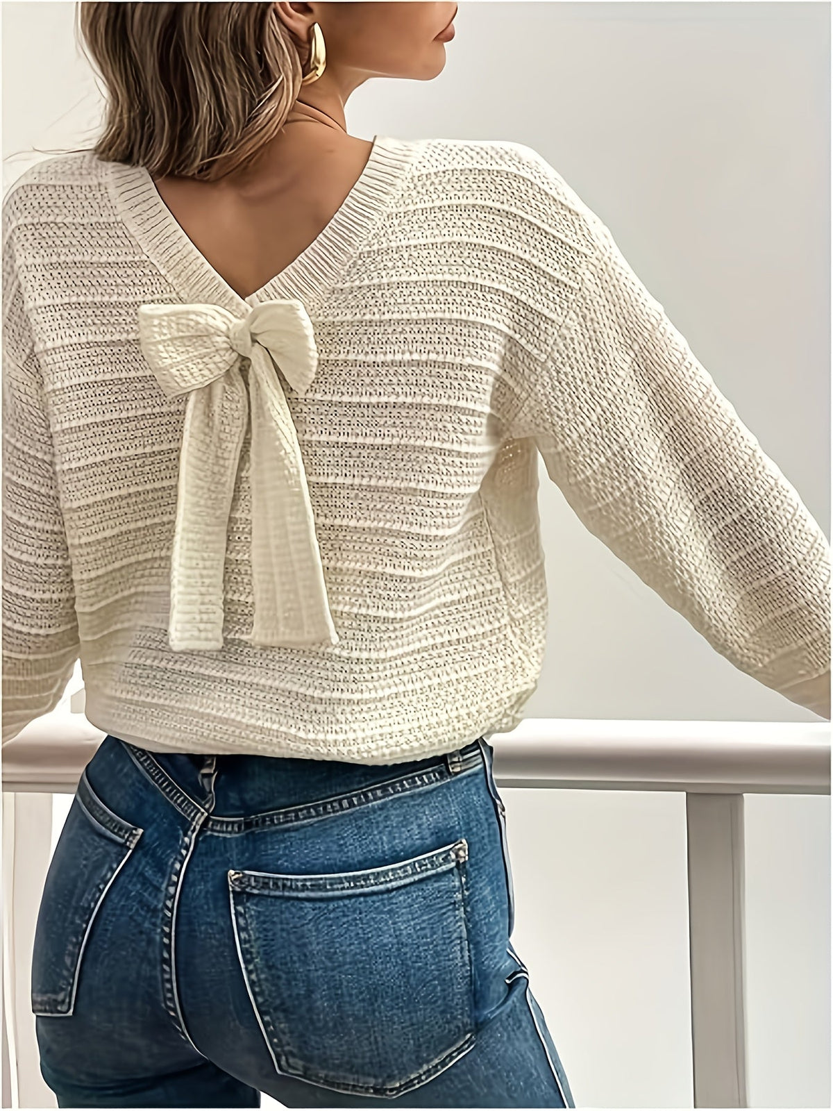 Oriana | V Neck Sweater