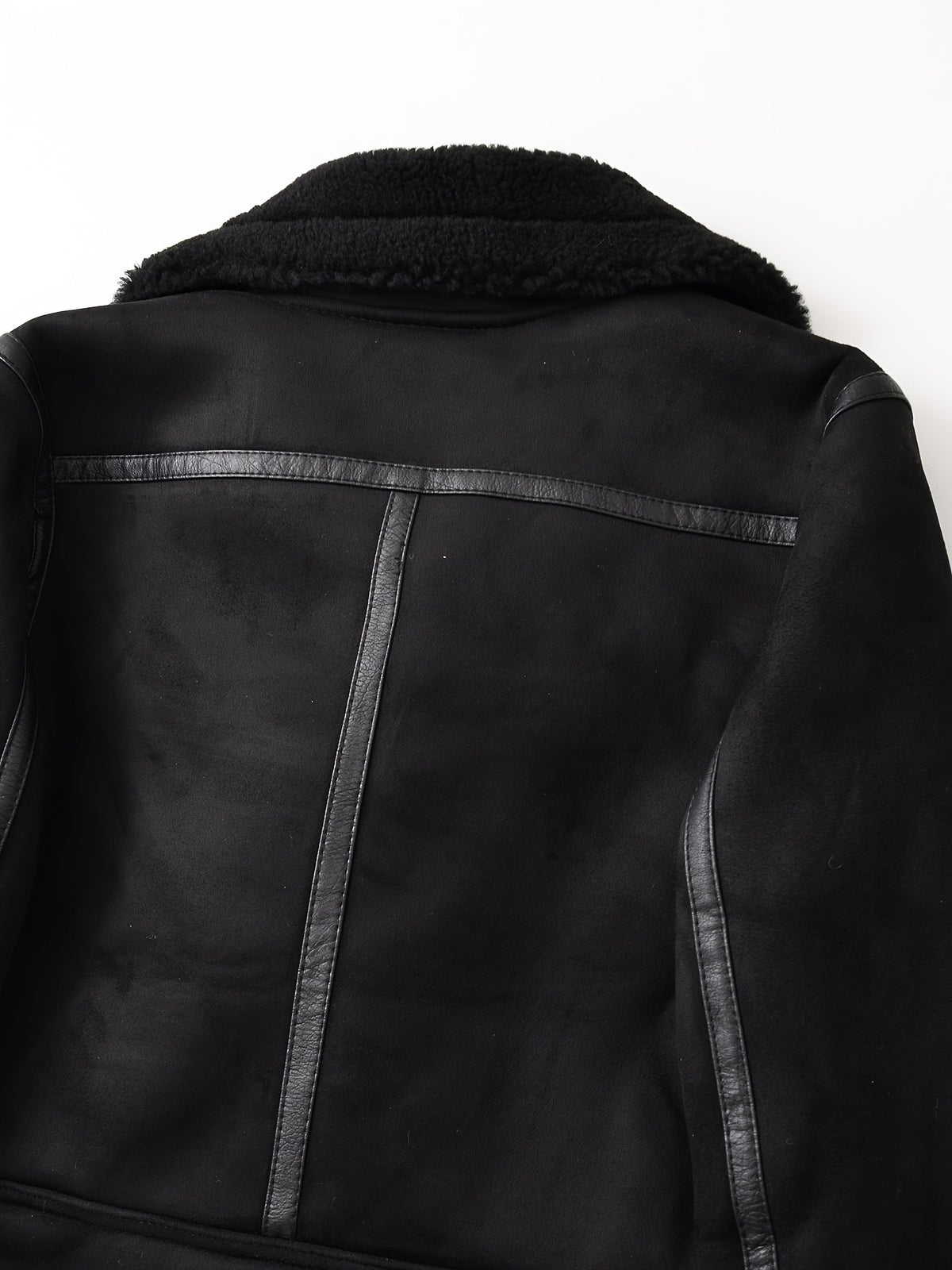 Clara | Aviator Belted Winter Shearling Jacket