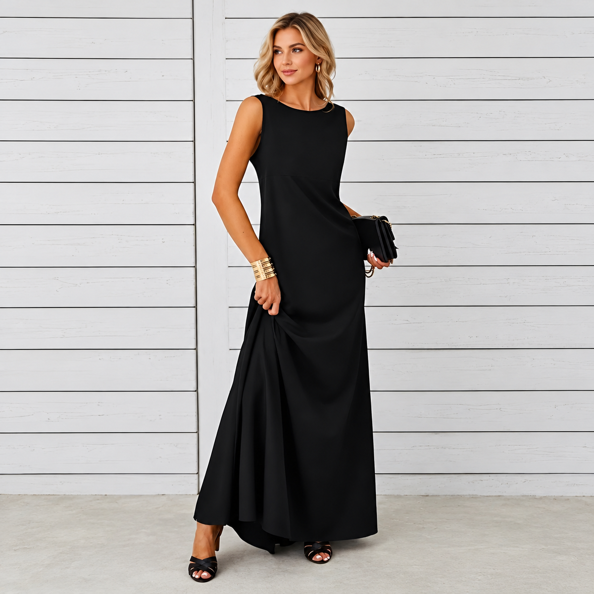 Saranna - Stylish Long Dress for Women