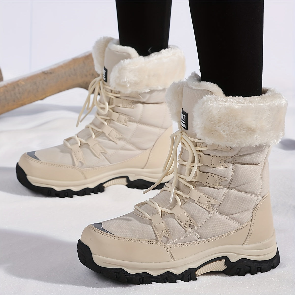 Lavinia | Women's Lace-Up Platform Boots for Standing All Day