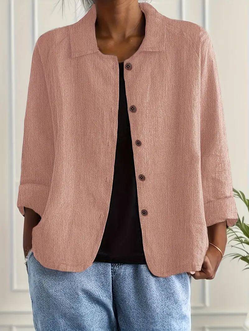 Ada | Field Button-Front Lightweight Shacket