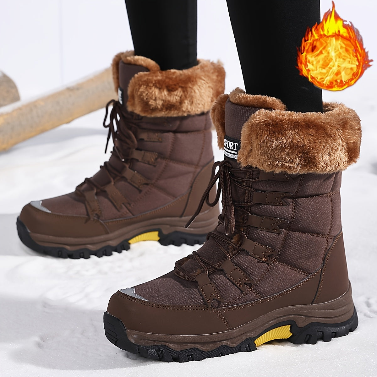 Lavinia | Women's Lace-Up Platform Boots for Standing All Day