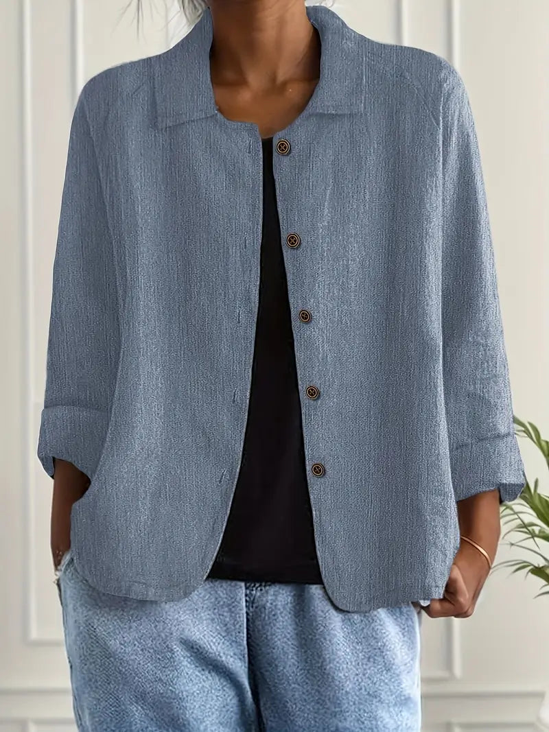 Ada | Field Button-Front Lightweight Shacket