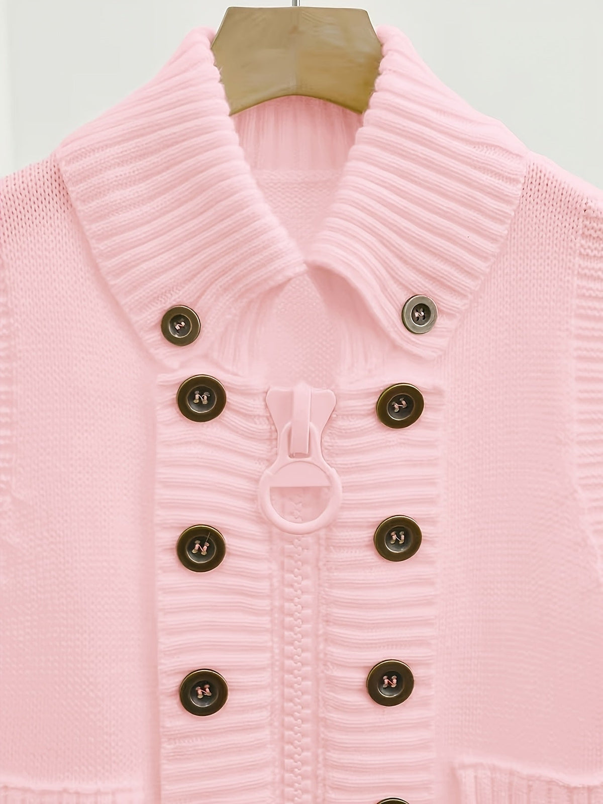 Tessa | High Collar Zip Up Tailored Vest