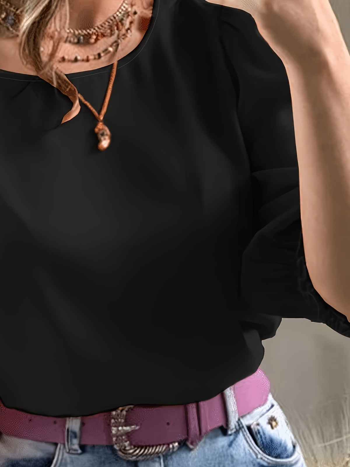 Ellen | Puff Sleeve Blouse