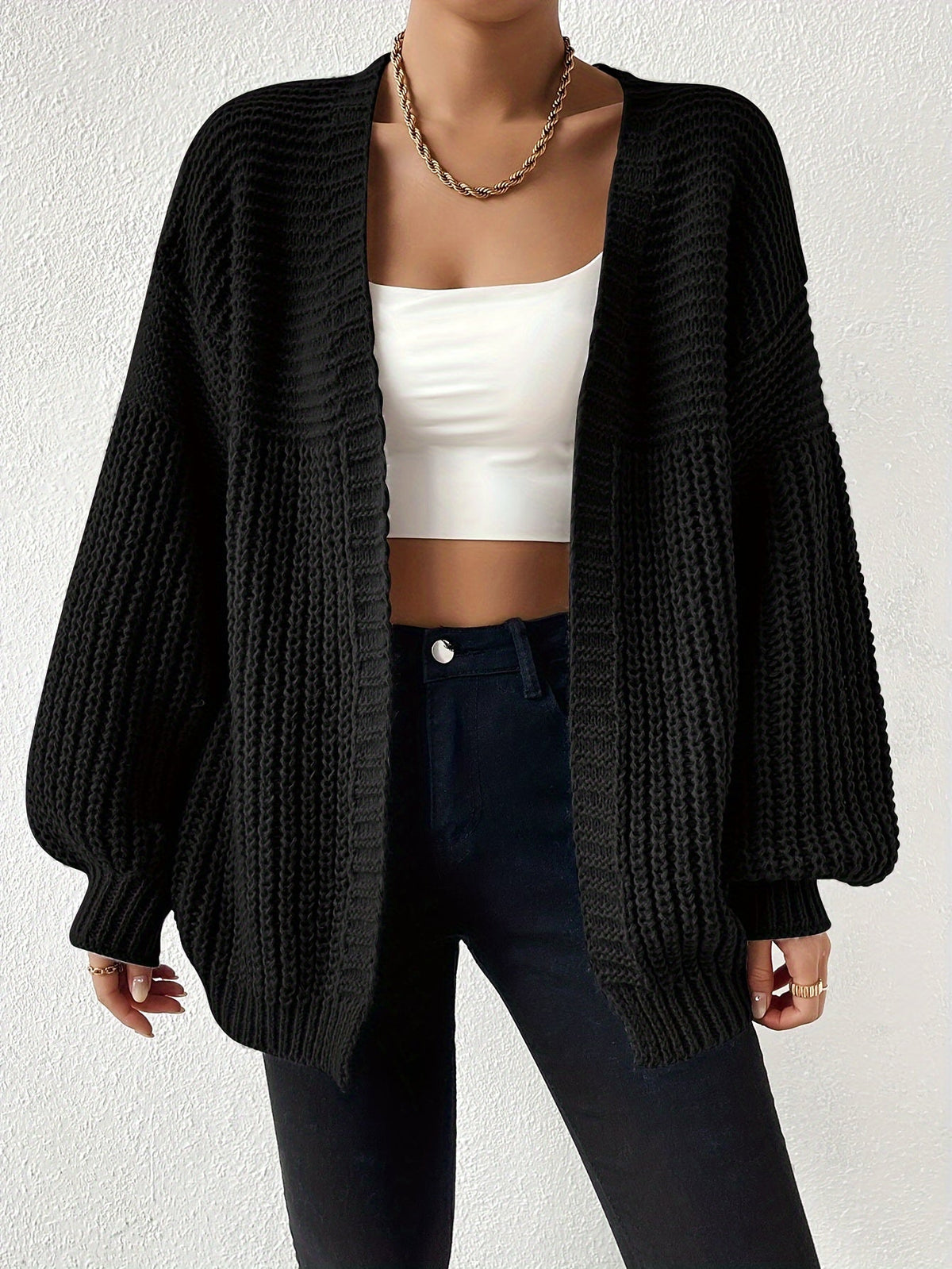 Miranda | Relaxed Chunky-Knit Cardigan