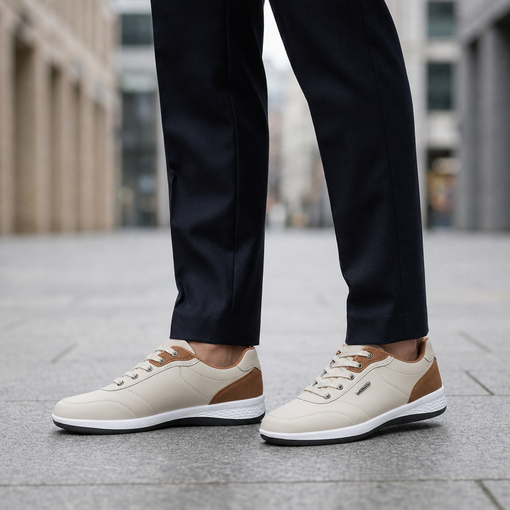 Mdina Contrast Panel Sneakers