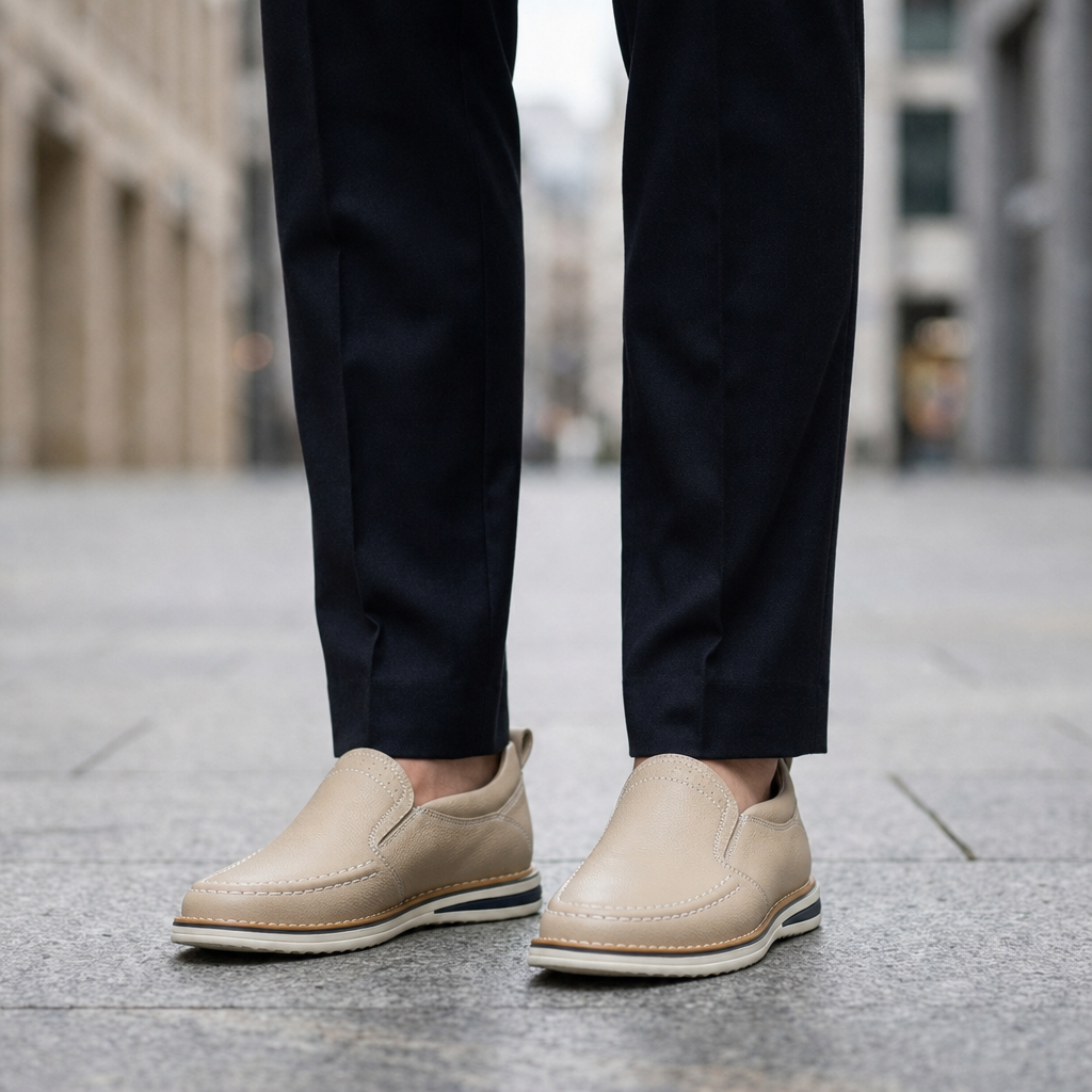 Gordes Leather Slip-On Loafers