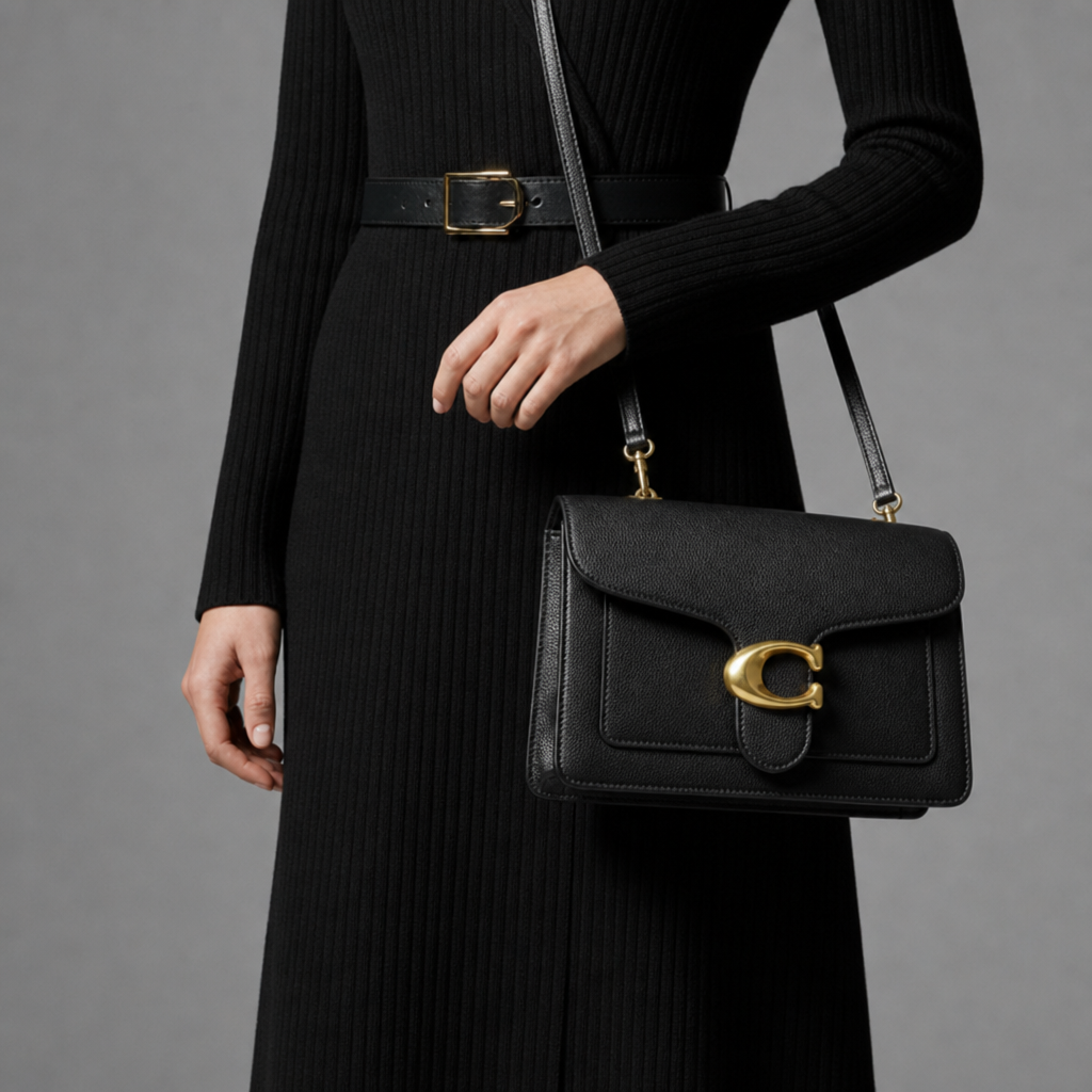 Eze Leather Flap Crossbody Bag