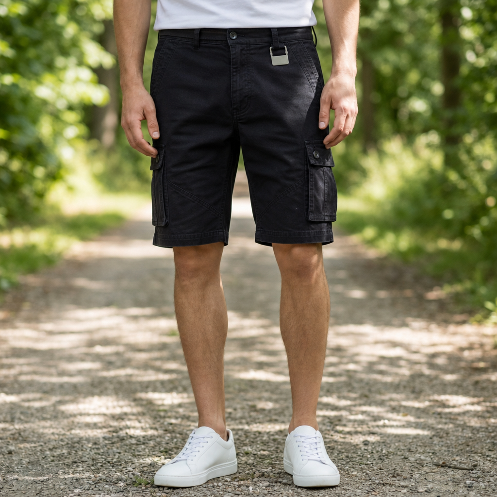 Tossa Multi-Pocket Cargo Shorts