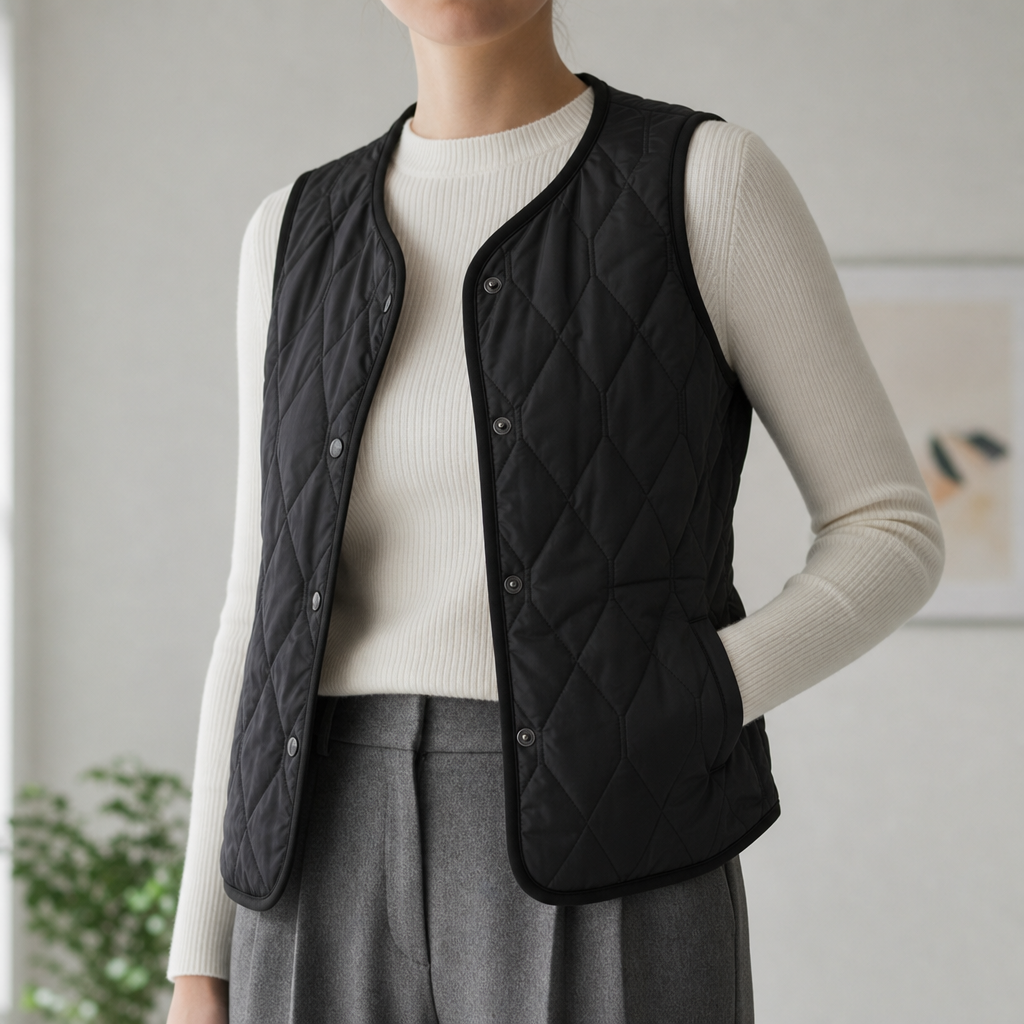 Rhodes Reversible Quilted Vest